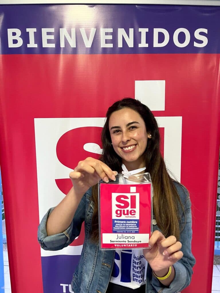 Voluntario de SIGUE Network 3