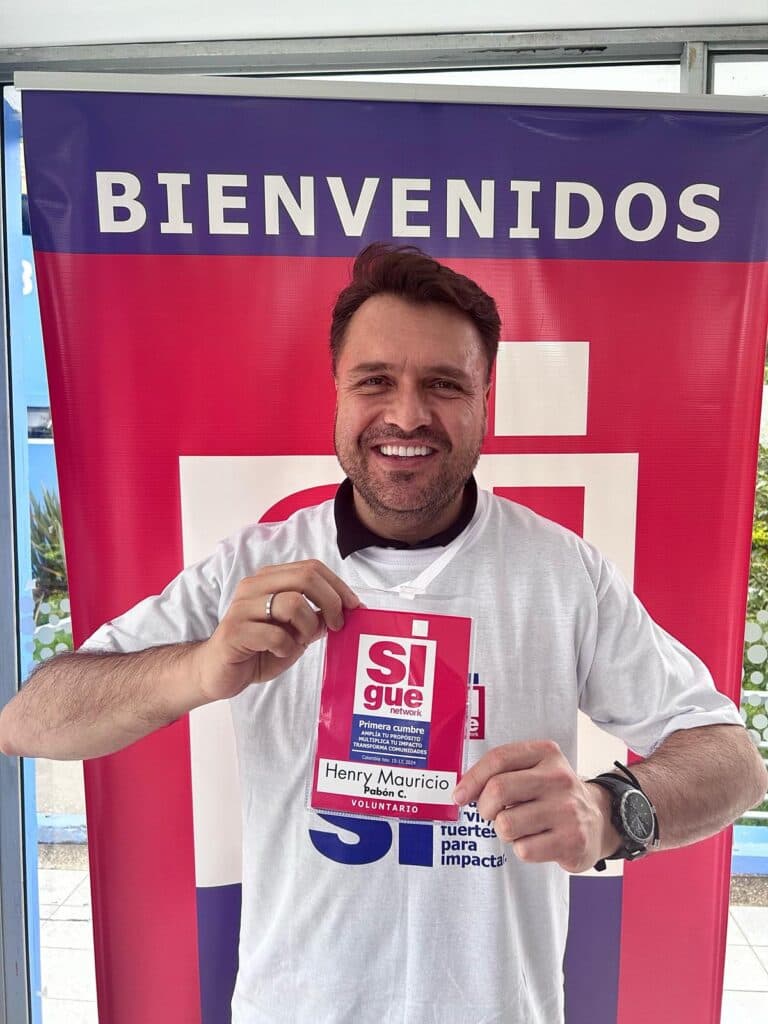 Voluntario de SIGUE Network 4